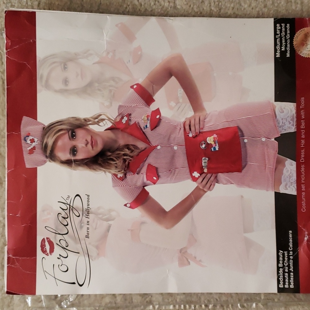 Nurse Costume Sz M/L